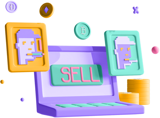 Choose a platform to sell your NFT